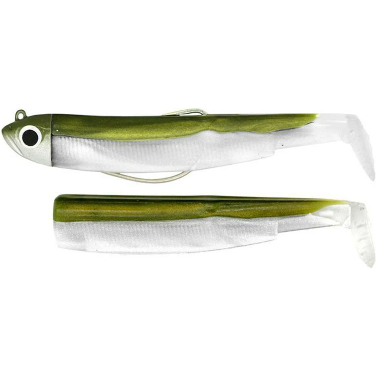 FIIISH Black Minnow 140 Combo Off Shore Silikon Yem kaki