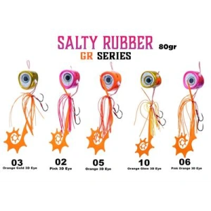 Fujin Salty Rubber 80gr GR Serisi Tai Rubber Set