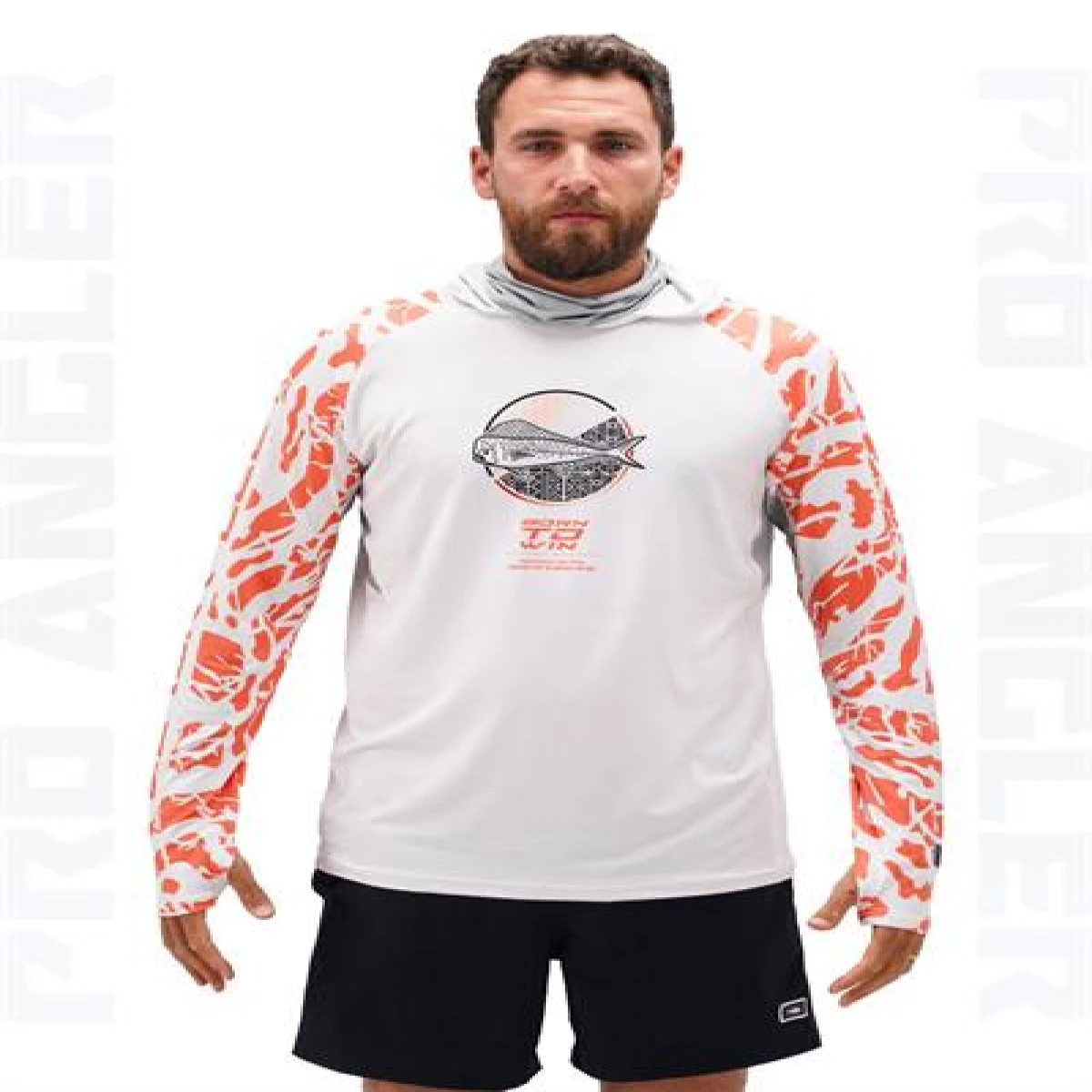 Fujin Pro Angler S24 Buff&Hoodie Lambuka Somon - XLarge (XL)