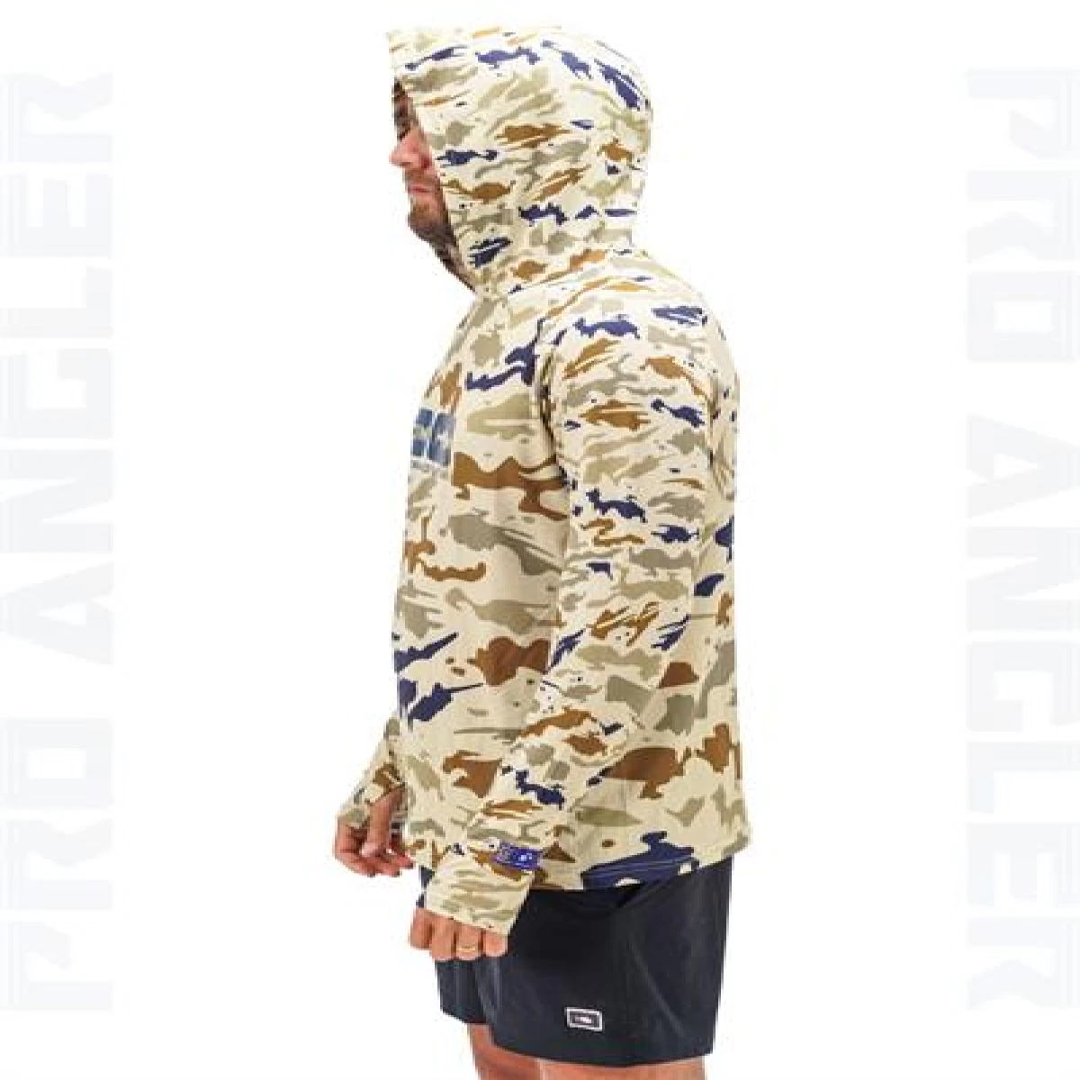 Fujin Pro Angler S24 Hooded Natural Camo - XLarge (XL)