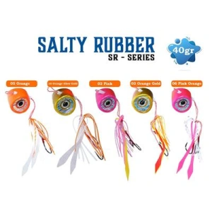 Fujin Salty Rubber 40gr SR Serisi Tai Rubber Set