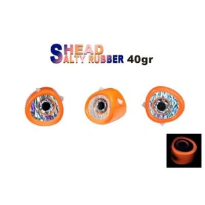 Fujin Salty Rubber Head 40gr Kafa 05 Orange 3D Eye