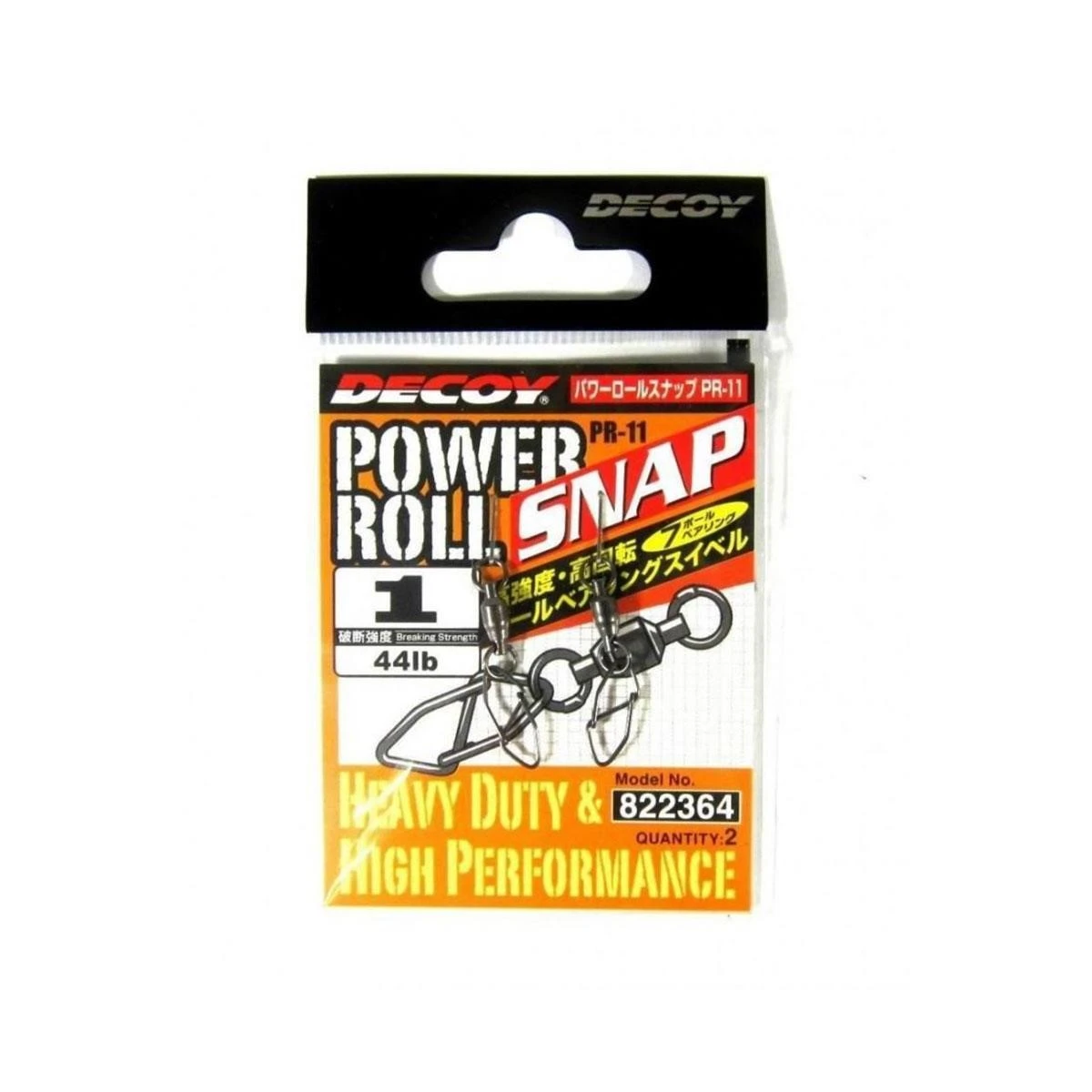DECOY PR-11 Power Roll Snap Rulmanlı Klips - 2no