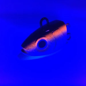 FIIISH BM200/6 BM1349 Med Deep 150gr UV Glow Candy Green Jighead