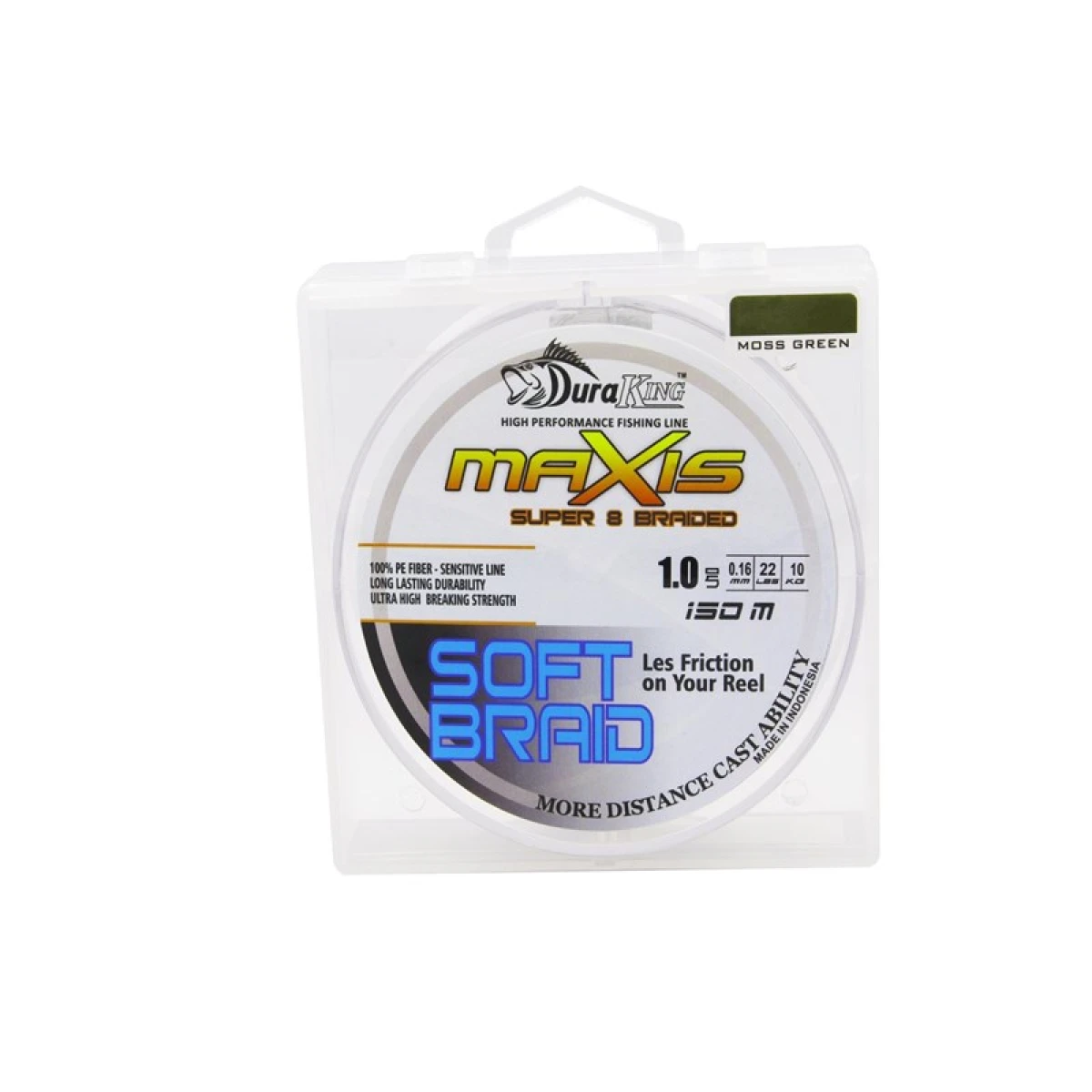 Duraking Maxis S.Soft 8x 150mt İp Misina - 1PE016mm