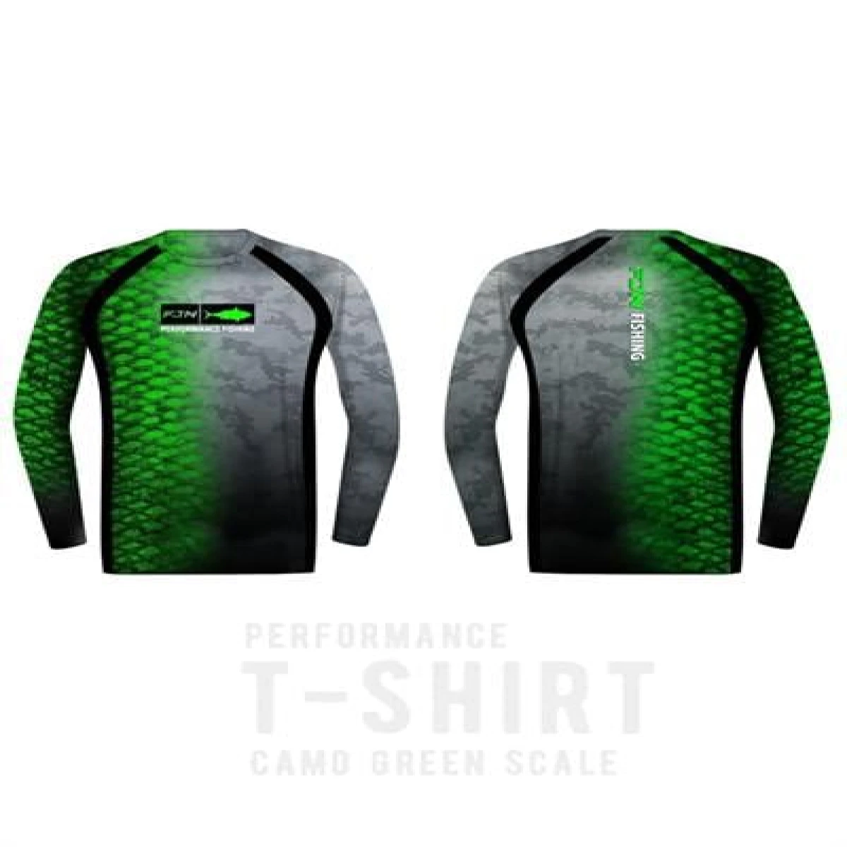 Fujin Performance T-Shirt Camo Green Scale - XLarge