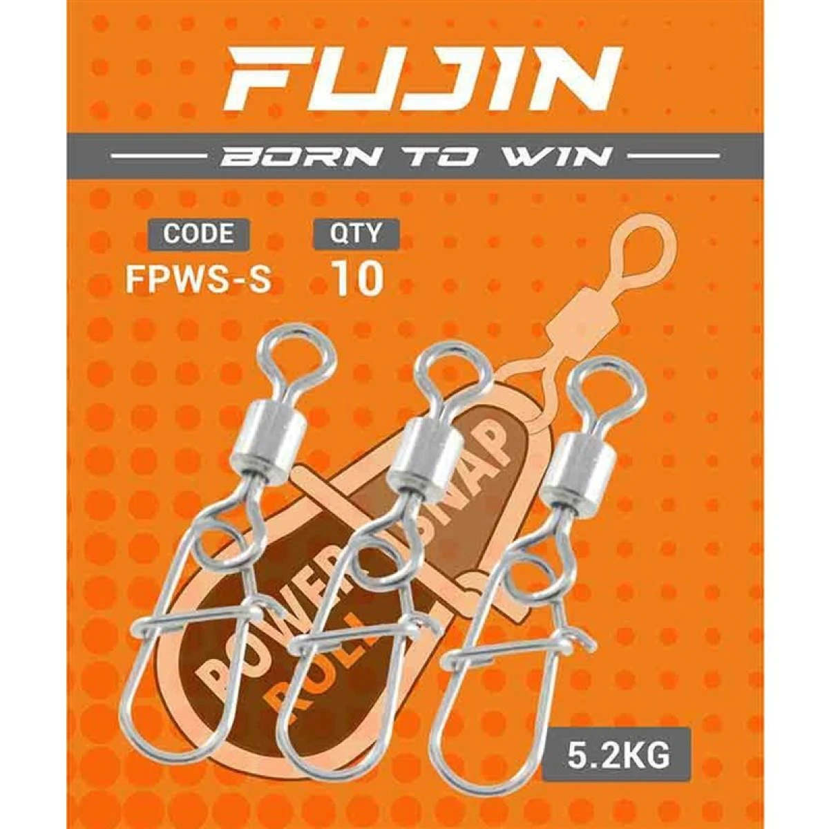 FUJIN Power Roll Snap  #S 5.2kg Çekerli Klips