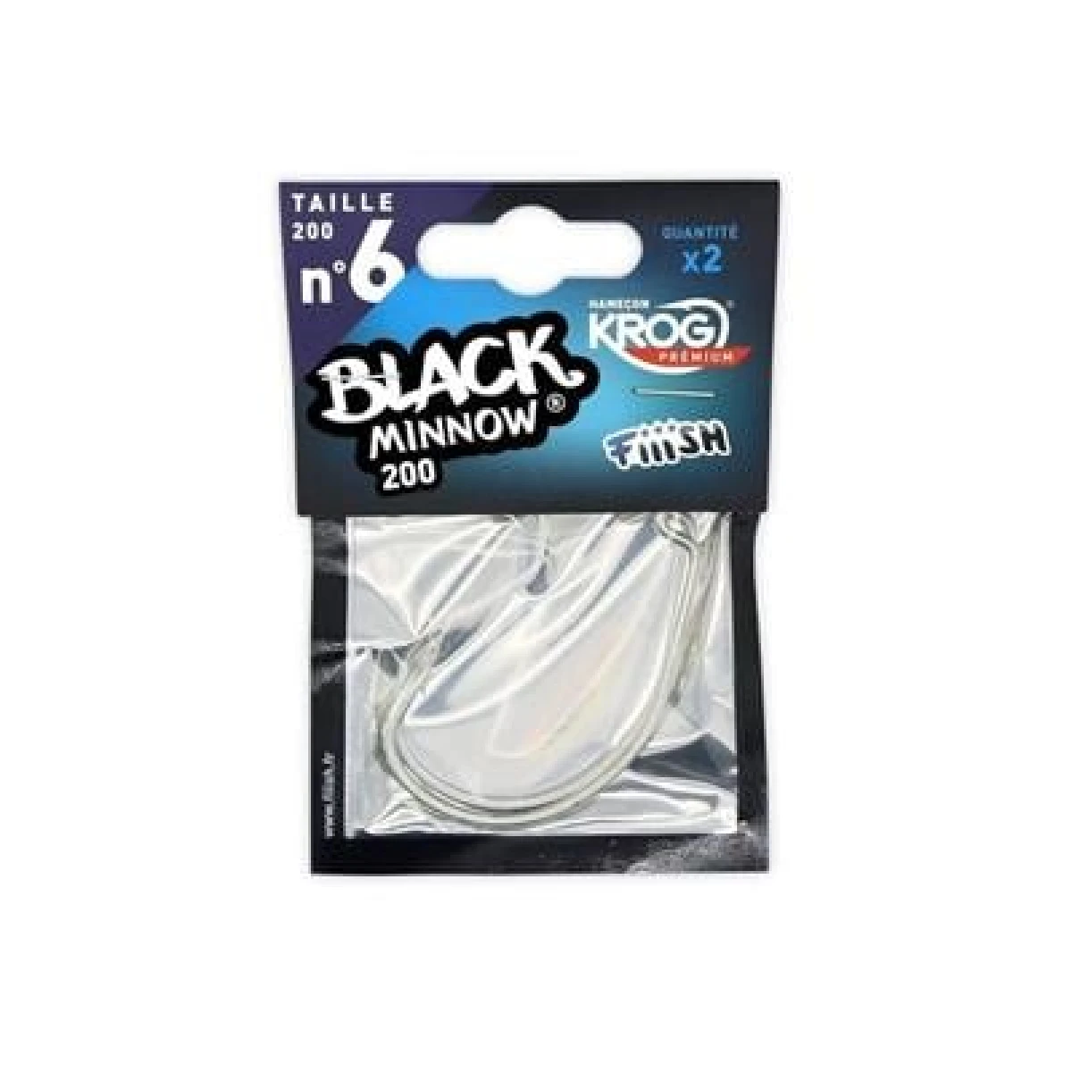 FIIISH Black Minnow 200/6 Black Minnow 214 OLTA İĞNESİ
