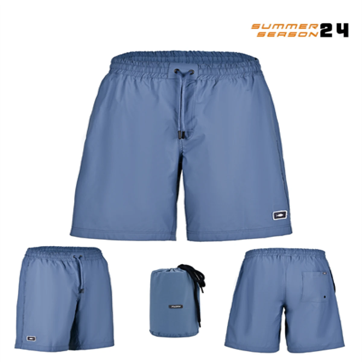 Fujin Pro Angler Board Short Mayo Indigo - XLarge (XL)