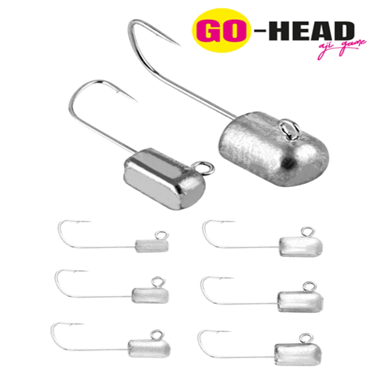 Fujin GO-Head 8 no Aji Game Jighead - 0.5gr