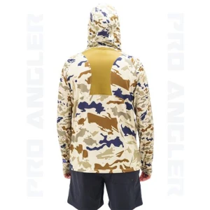 Fujin Pro Angler S24 Hooded Natural Camo - XLarge (XL)