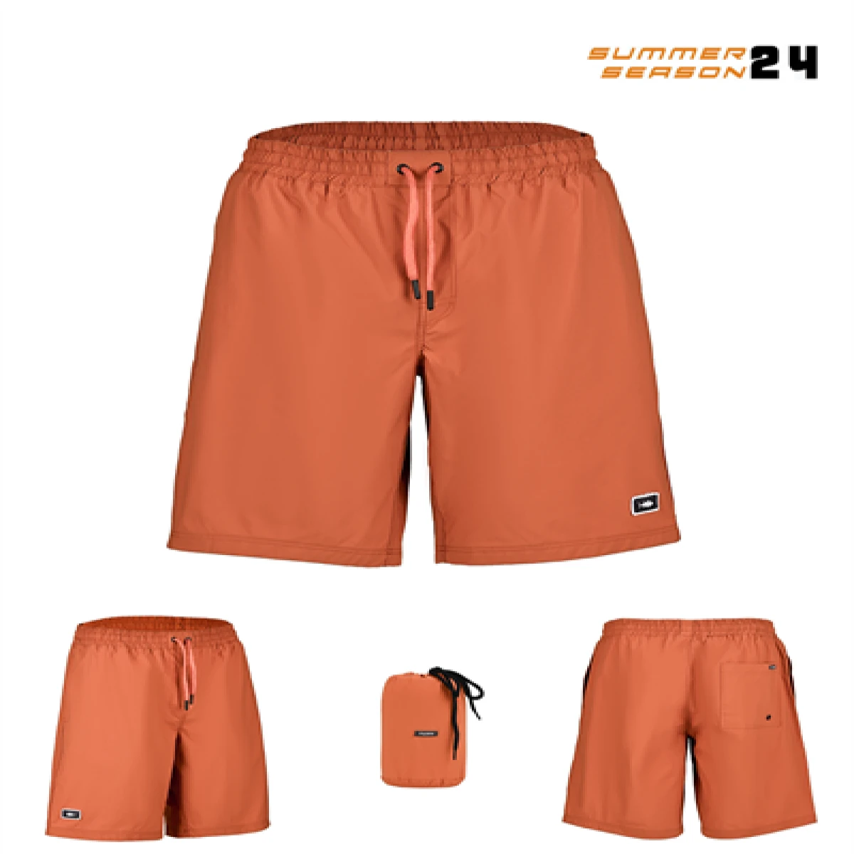 Fujin Pro Angler Board Short Mayo Ginger - Large (L)