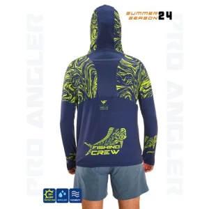 Fujin Pro Angler S24 Hooded Izohips Green - XLarge (XL)