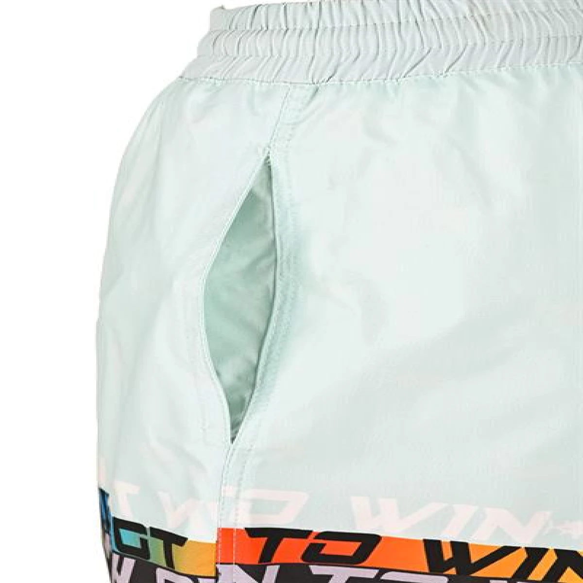 Fujin Pro Angler Board Short Mayo Anthracite Turquoise - Medium (M)