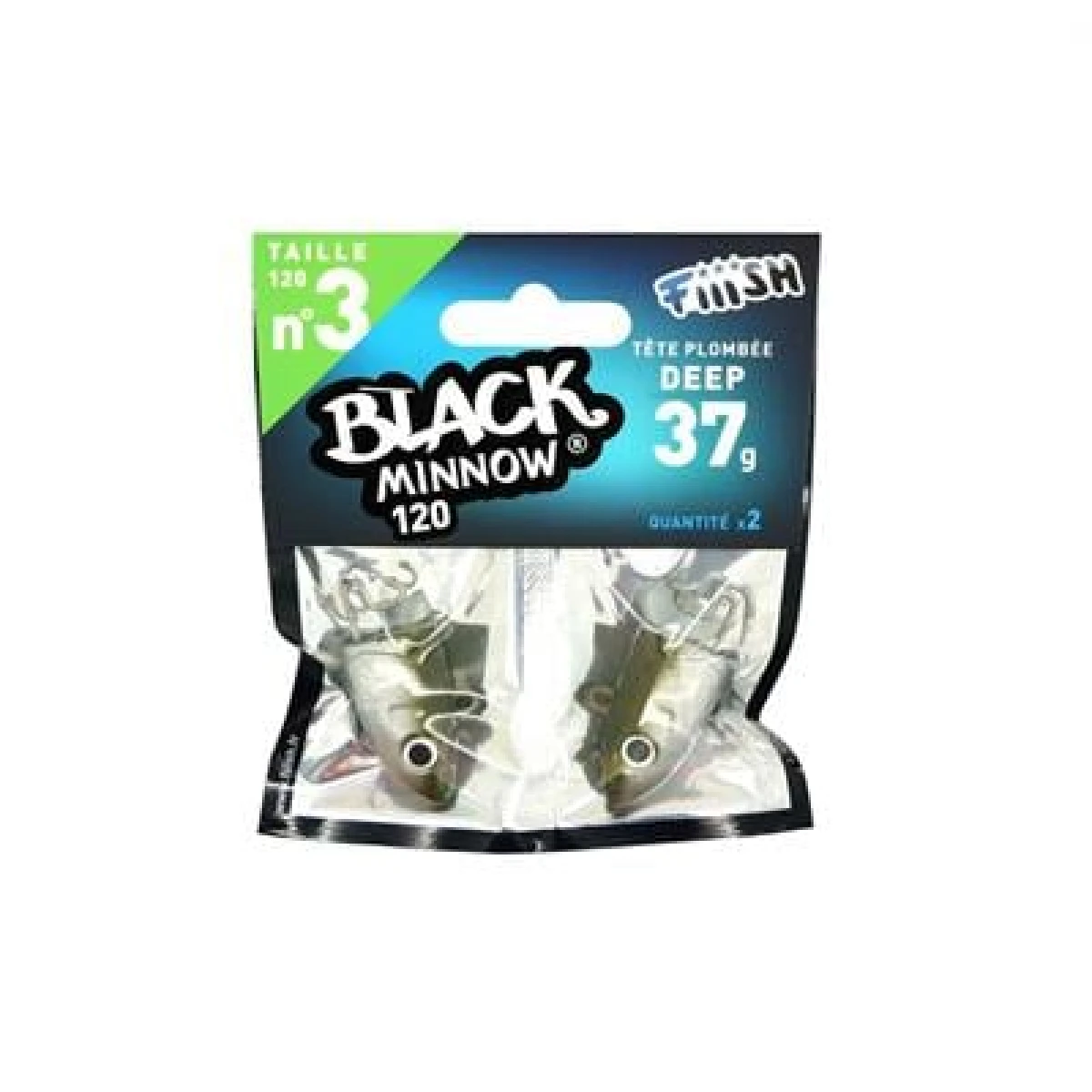 FIIISH Black Minnow 120 Jig Head Deep Zoka