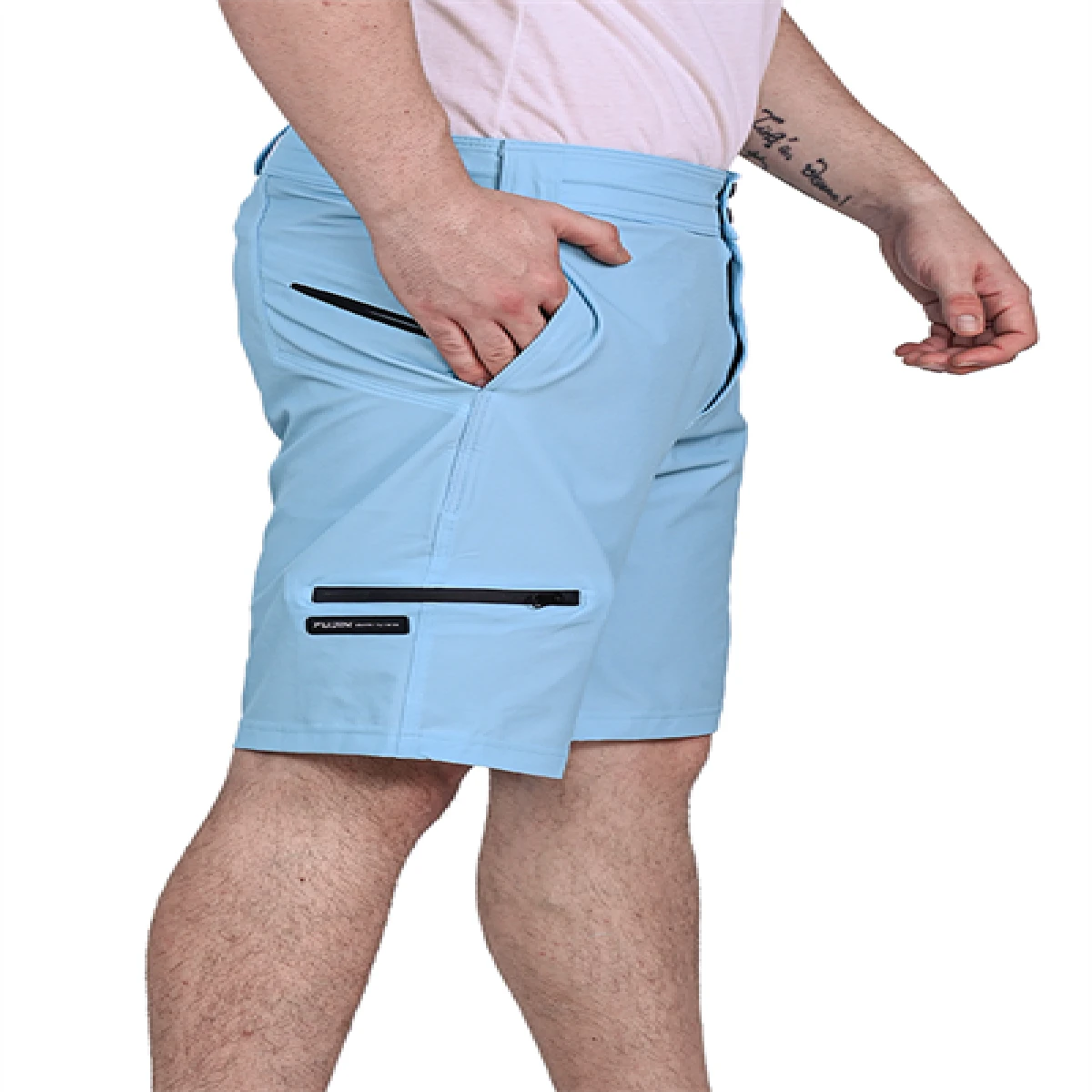 Fujin Pro Angler Series Short Ocean Blue - LargeL