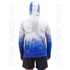 Fujin Pro Angler S24 Buff&Hoodie Grey Wave - XLarge (XL)