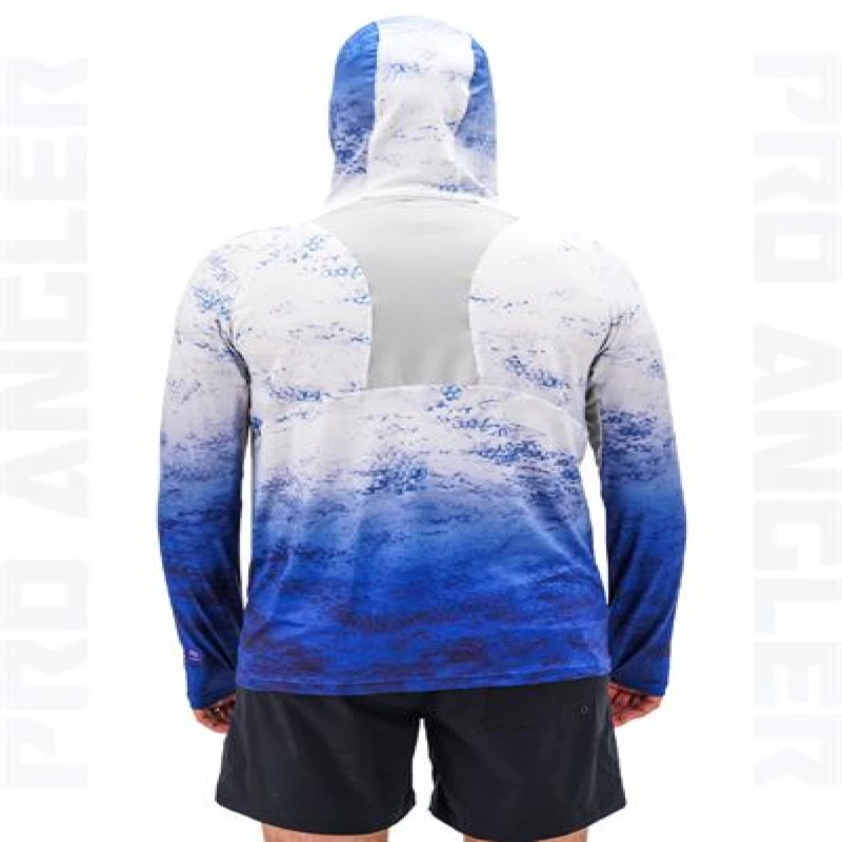 Fujin Pro Angler S24 Buff&Hoodie Grey Wave - XLarge (XL)