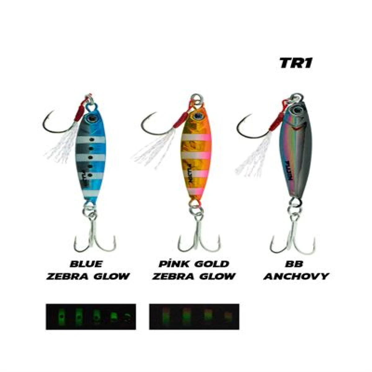 Fujin Jig-X Trio 3lü Micro Jig 15gr  - TR1