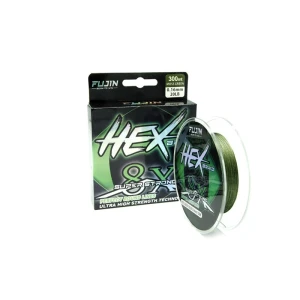 Fujin Hex Braid 8x 300mt Moss Green PE İp Misina