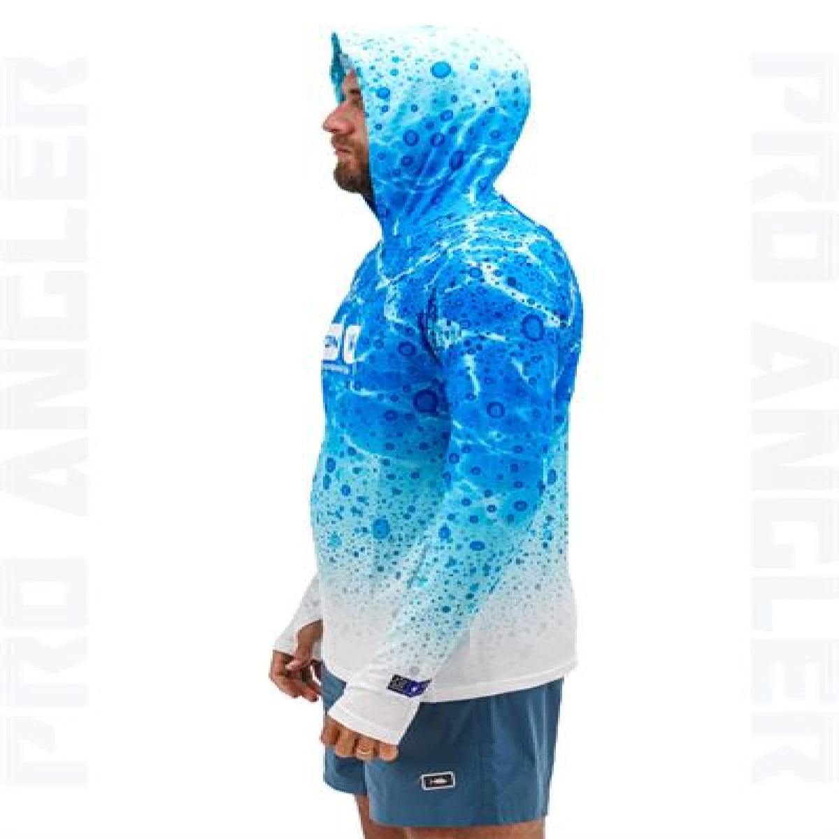 Fujin Pro Angler S24 Hooded Blue Ocean - Large (L)