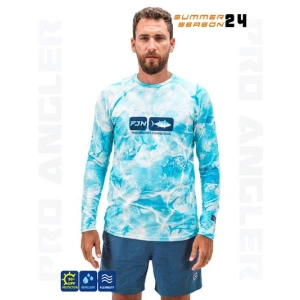 Fujin Pro Angler S24 T-Shirt Water Camo