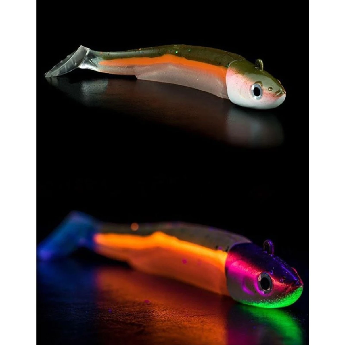 FIIISH Black Minnow 140/4 Black Minnow 787 Combo Off Shore 60GR Candy Green Silikon Yem