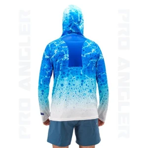 Fujin Pro Angler S24 Hooded Blue Ocean - Large (L)