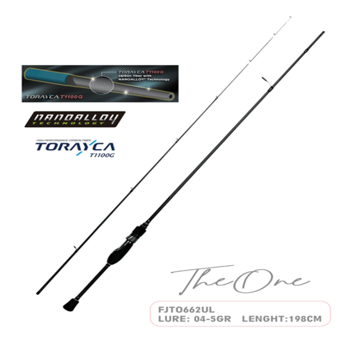 Fujin Fujin TheOne 198cm 04-5gr LRF Kamışı 662UL