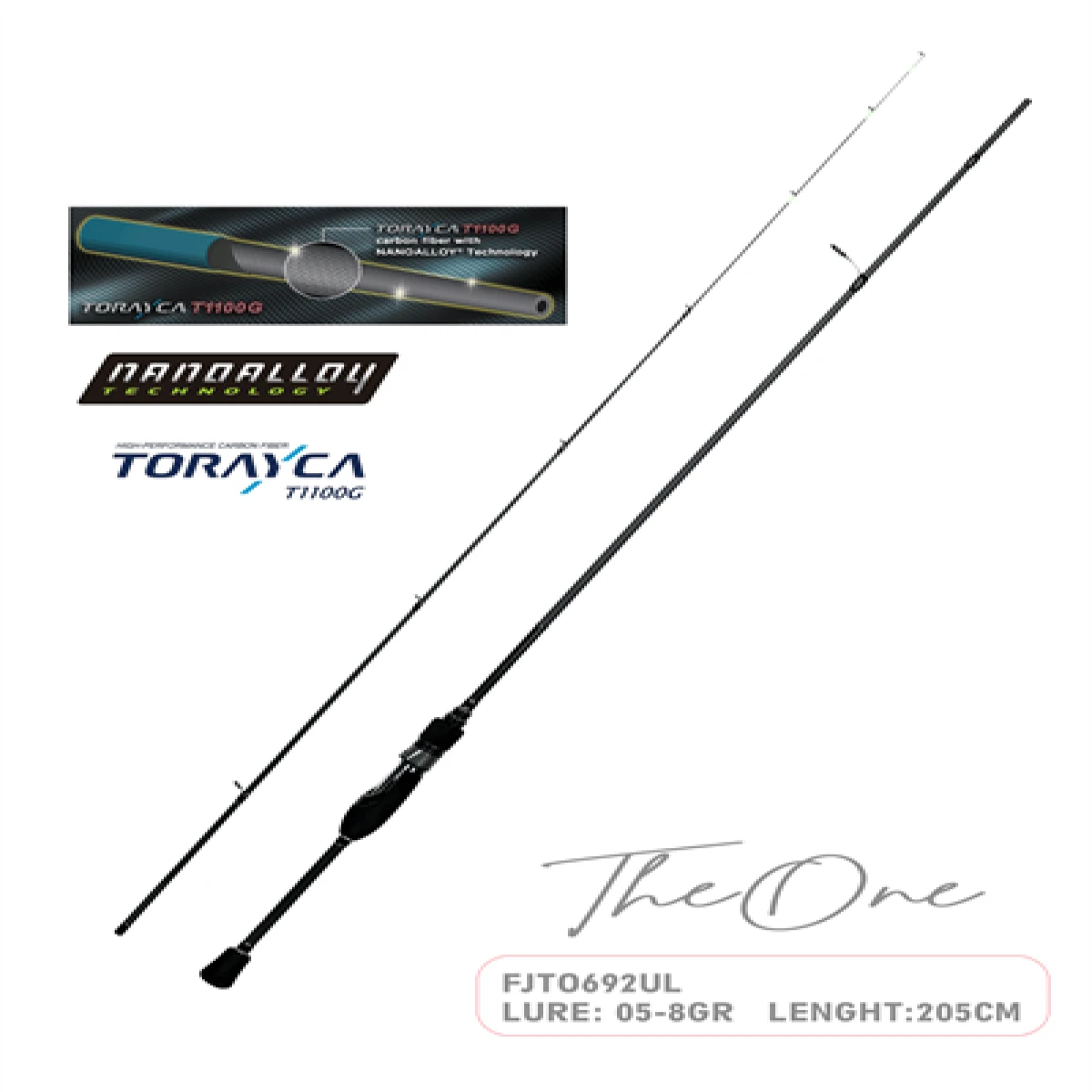 Fujin Fujin TheOne 205cm 05-8gr LRF Kamışı 692UL
