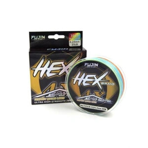 Fujin Hex Braid 4x 300mt Multicolor PE İp Misina