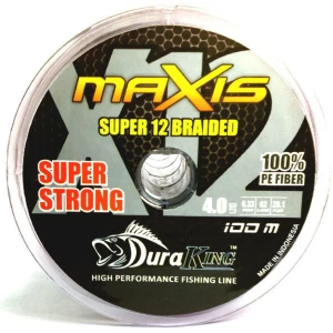 Duraking Maxis 12x 6x100 Süper Braided Multicolor İp Misina - 4PE033mm
