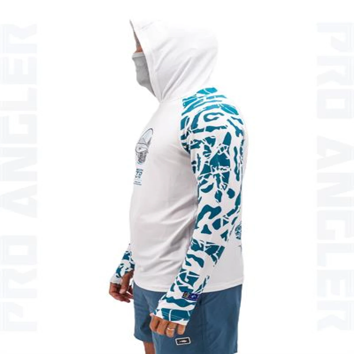 Fujin Pro Angler S24 Buff&Hoodie Lambuka Green #S - XXXLarge