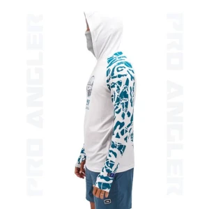 Fujin Pro Angler S24 Buff&Hoodie Lambuka Green #S - XXXLarge