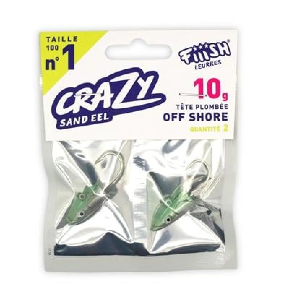 FIIISH Crazy Sand Ell  Jig Head Off Shore Zoka 10gr