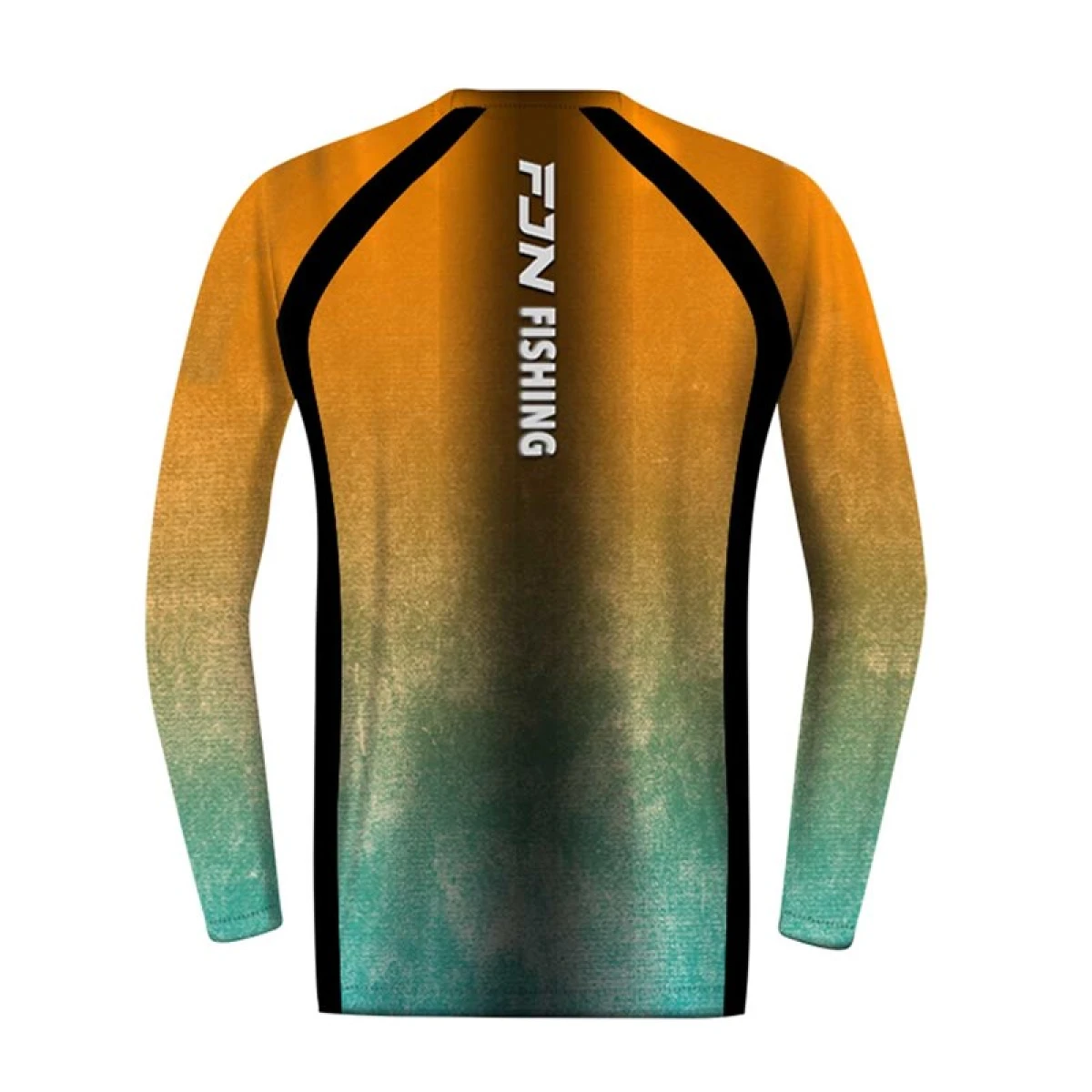 Fujin Performance T-Shirt Aqua Orange - Small