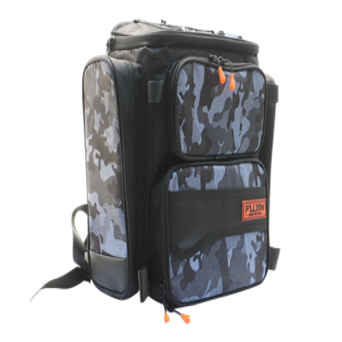 Fujin Black Camo Bag - Balıkçı Sırt Çantası
