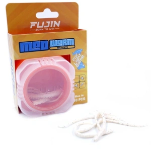 Fujin Mad Worm 9cm LRF Silikonu - White