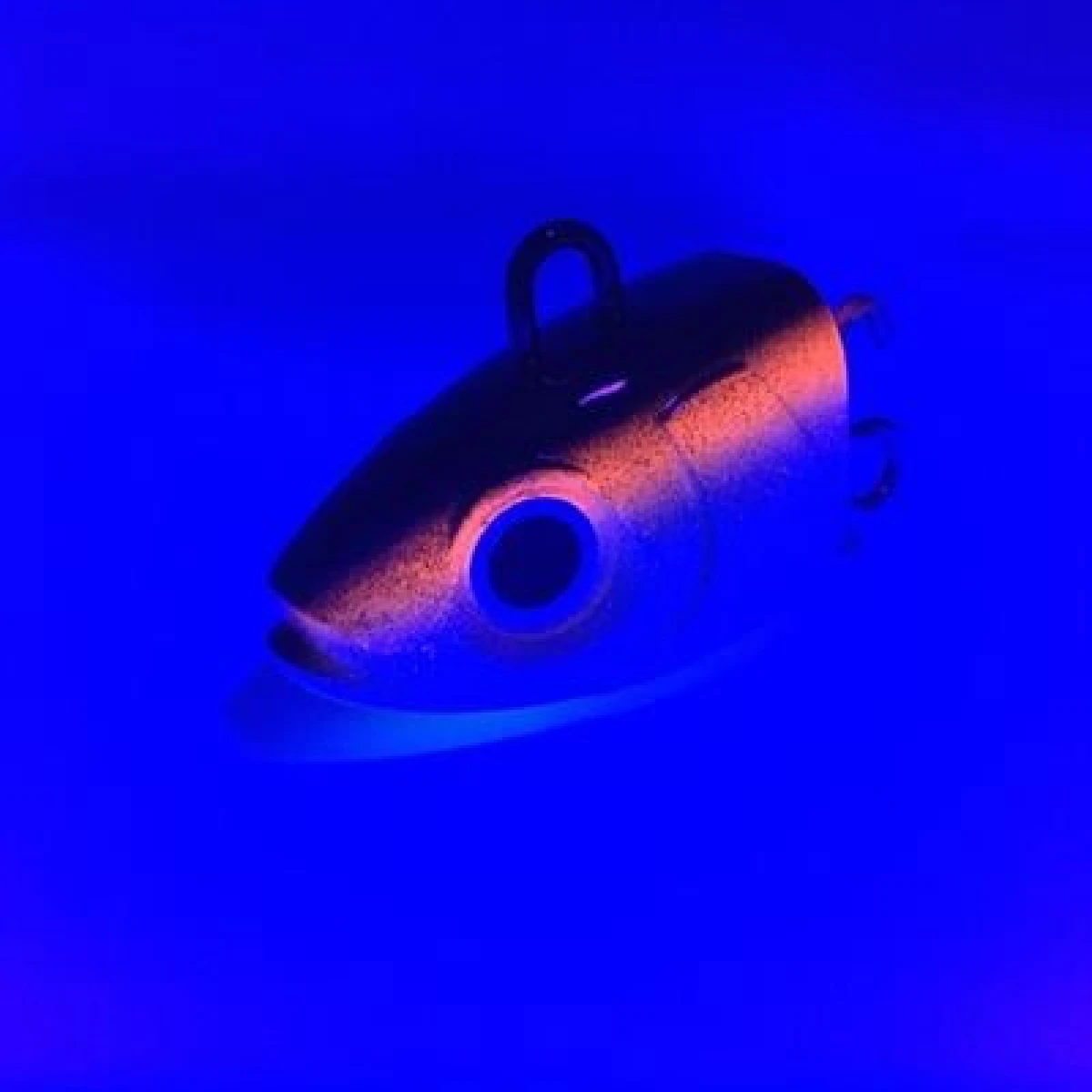 FIIISH BM200/6 BM1349 Med Deep 150gr UV Glow Candy Green Jighead