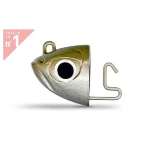 FIIISH Black Minnow 70 Jig Head Shore 3 Gr Zoka 3gr