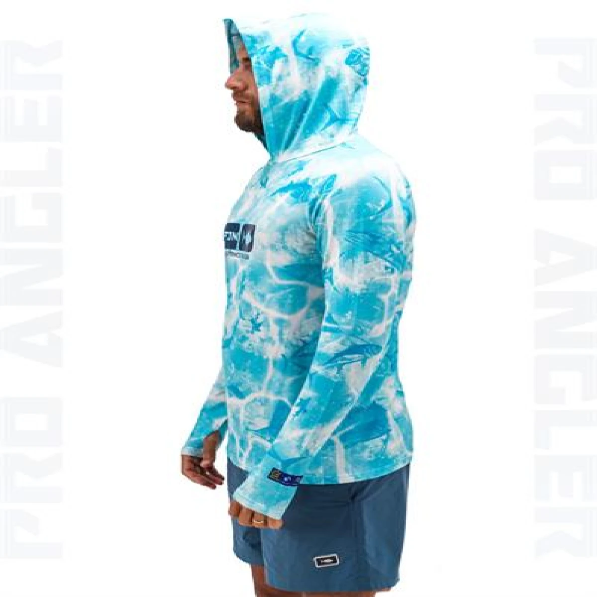 Fujin Pro Angler S24 Hooded Water Camo - Small (S)