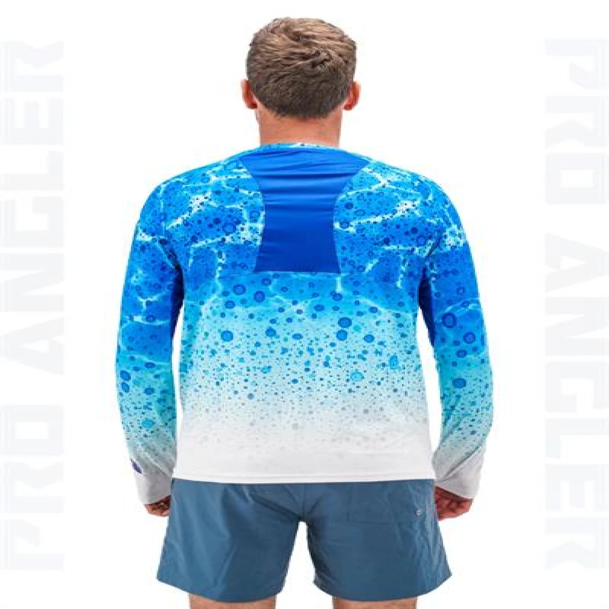 Fujin Pro Angler S24 T-Shirt Blue Ocean - Large (L)