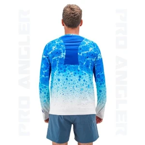 Fujin Pro Angler S24 T-Shirt Blue Ocean - Large (L)