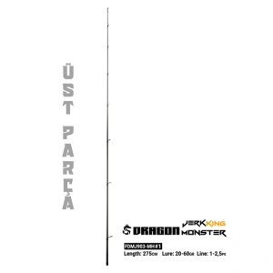 Fujin Dragon Monster 275cm 20-60gr Üst Parça