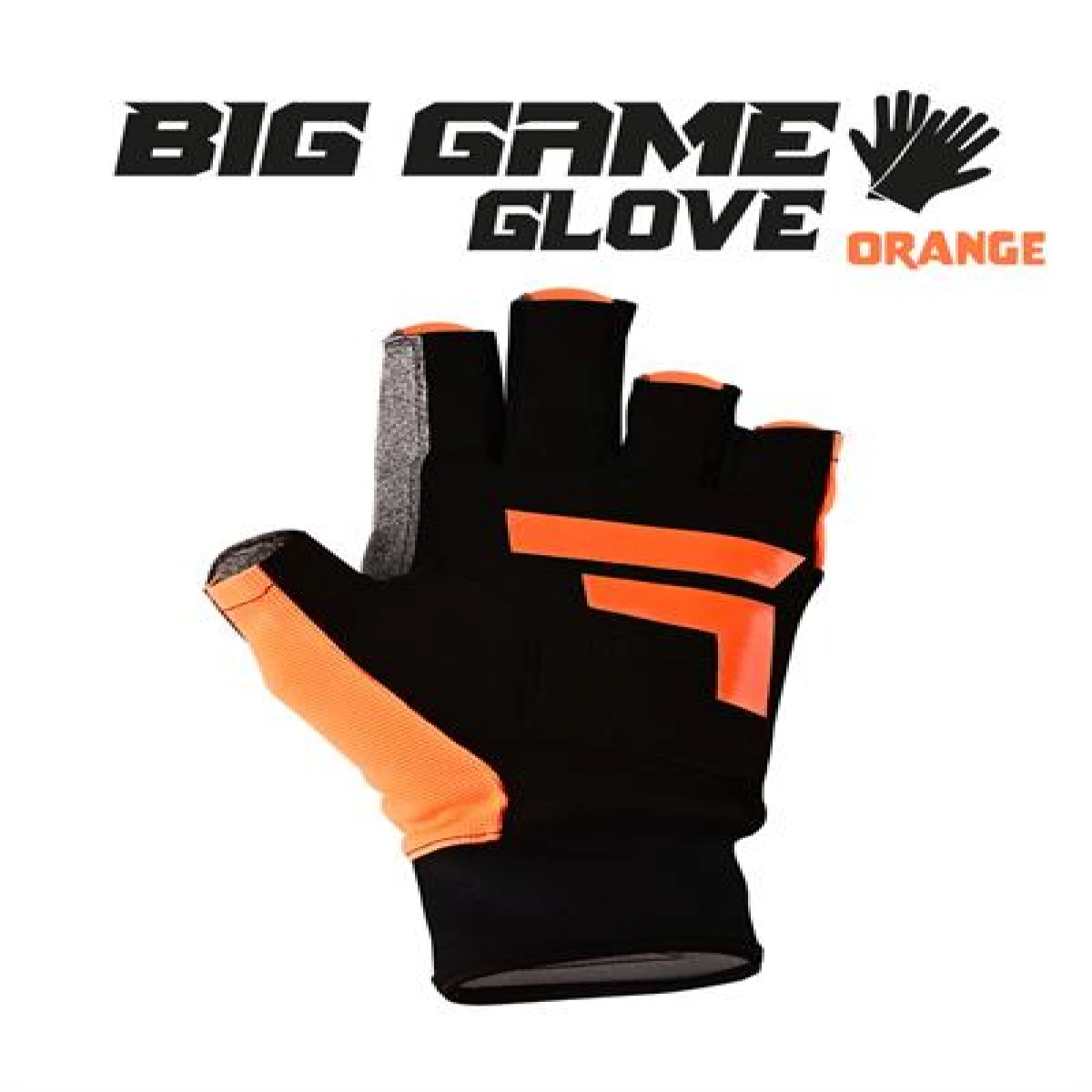 Fujin Pro Angler S24 Big Game Gloves Orange - S/M