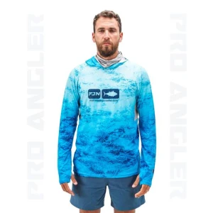Fujin Pro Angler S24 Buff&Hoodie Blue Wave
