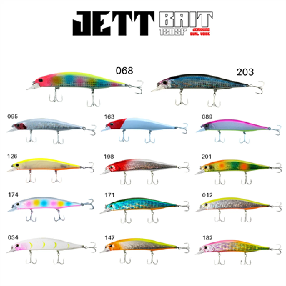 Fujin Jett Bait 120SP 18gr 120mm Maket Balık - 012ShinyYellowChart