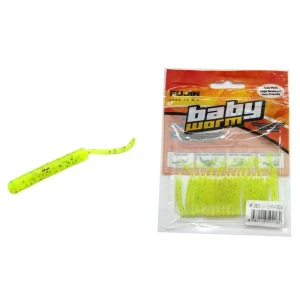 Fujin Baby Worm 5.2 cm Floating LRF Silikonu - Yellow