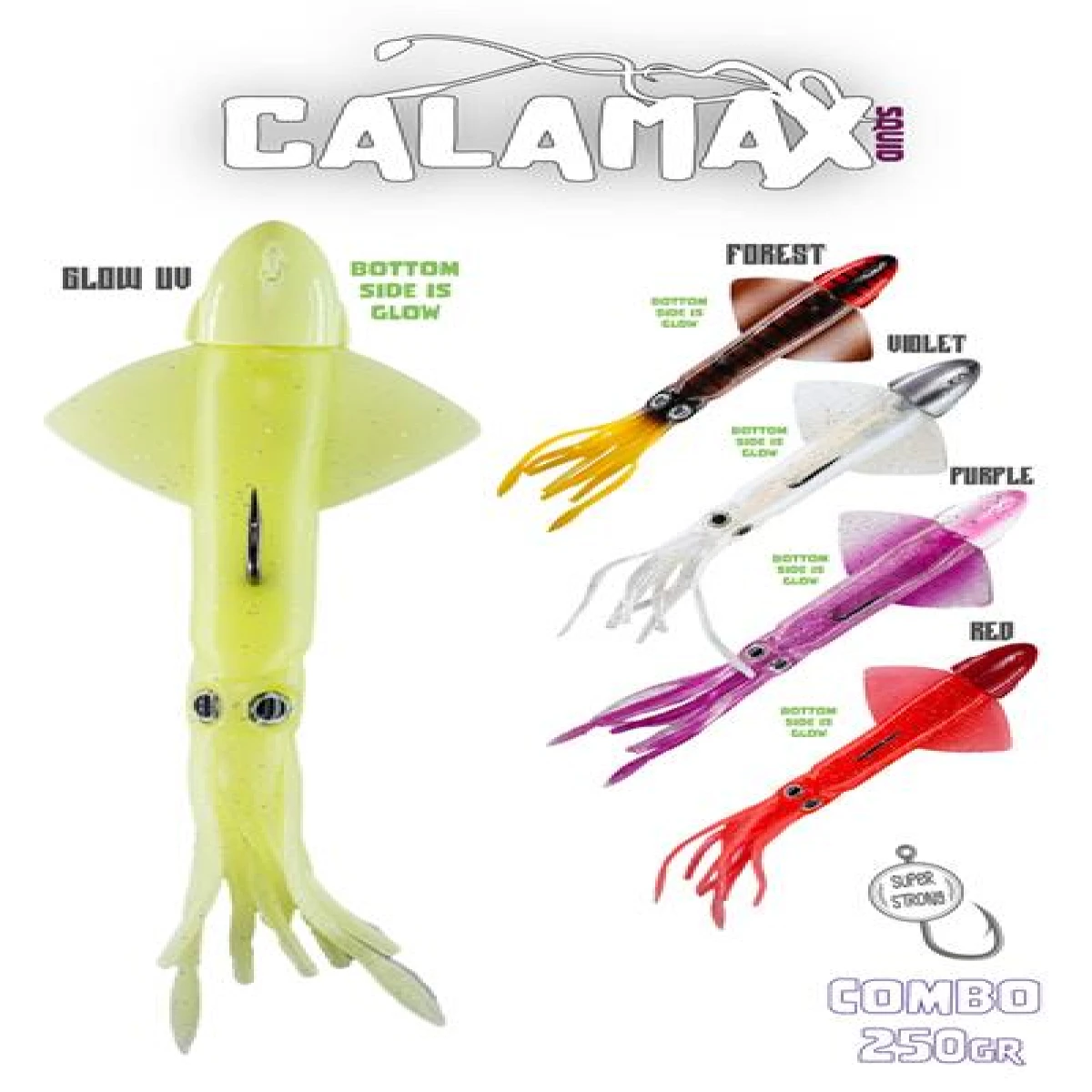 Fujin Calamax Squid 250gr - Forest