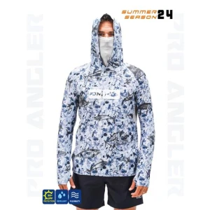 Fujin Pro Angler S24 Buff&Hoodie Black Fish
